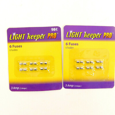  5 Amp  Lot of 12 Fuses 2 Pks Light Keeper Pro  Christmas Lights