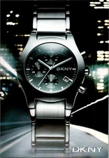 2002 • DKNY Watch  print ad • Y2K Fashion ADV-90