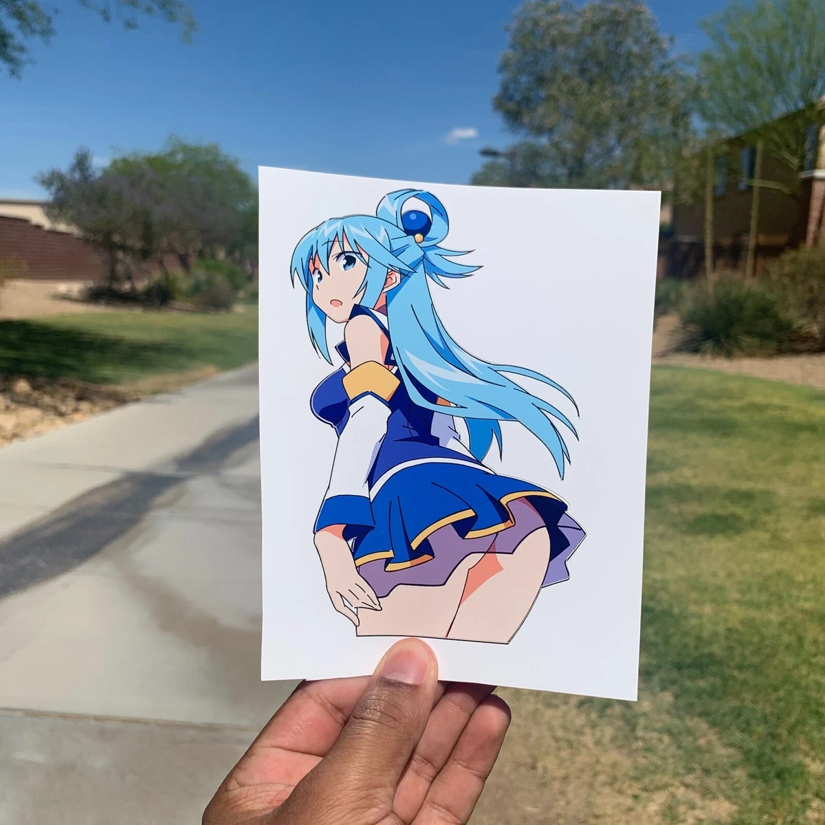 Sato Equality Konosuba Kazuma Anime Satou Gender - Sticker Graphic - Waterbottles, Hydroflask, Laptops, Phones, Cars, Lockers, Binders Decal Sticker