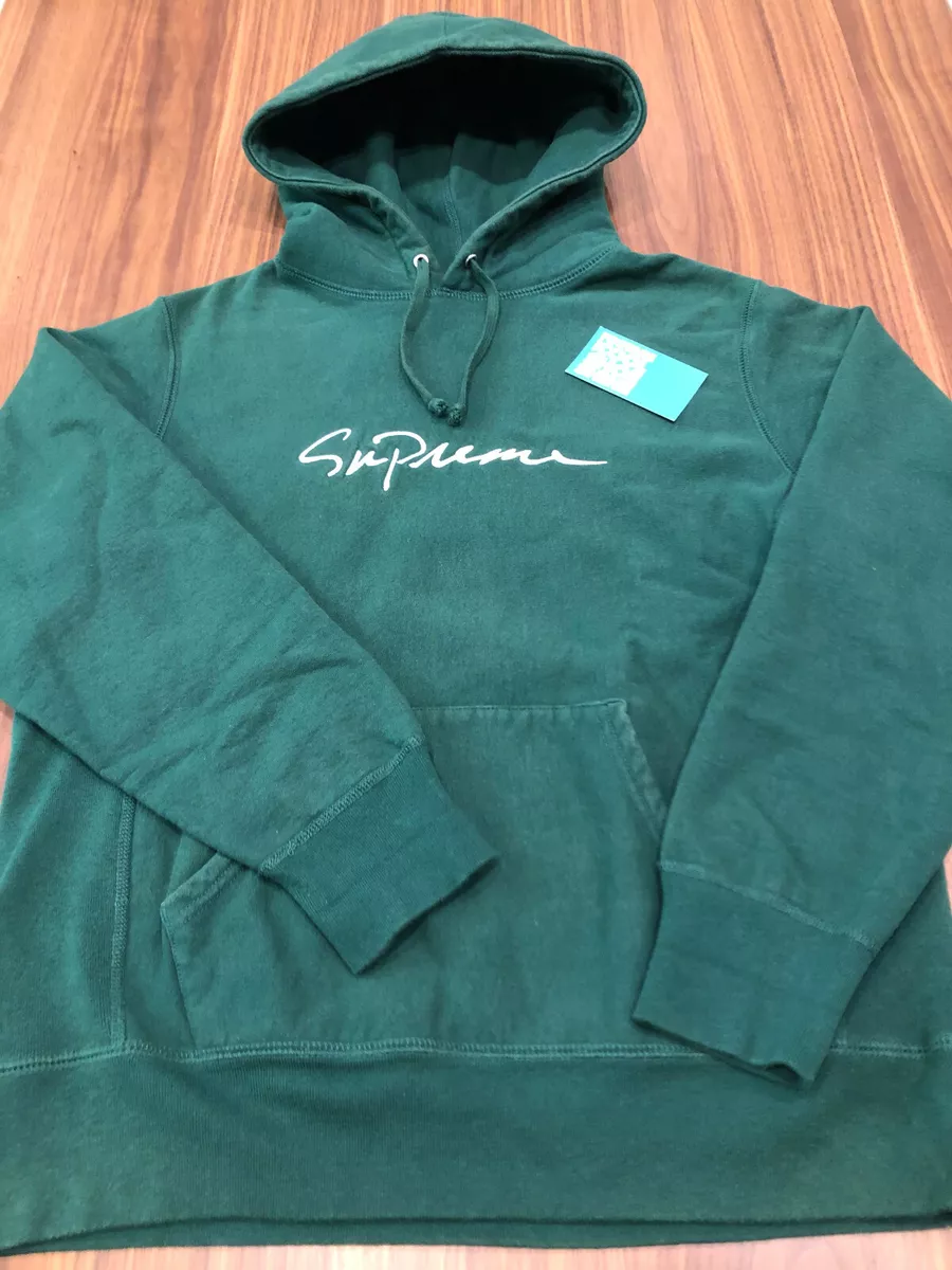 新品SupremeClassicScriptHoodedSweatshirt