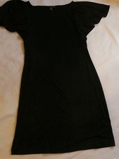 WOMENS BANANA REPUBLIC STRETCH BLACK DRESS SIZE XSMALL