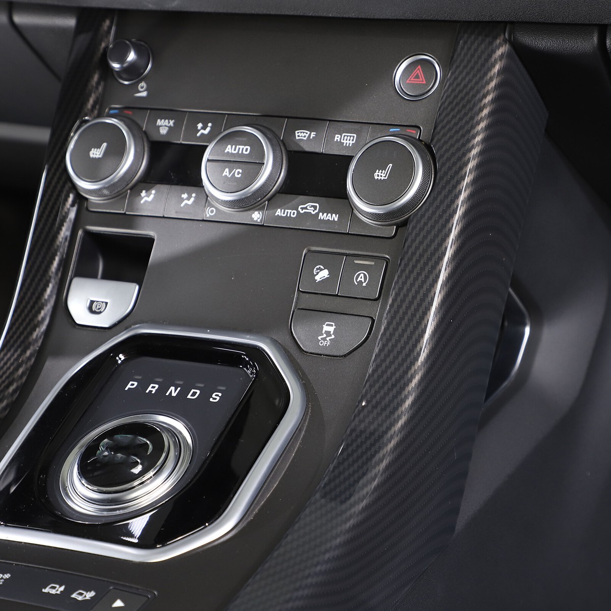 Accessori Interni Auto Per Land Rover Range Rover Evoque 2020-2024 - Copricinture Sicurezza E Adesivi In Carbon Look | Protezione E Decorazione