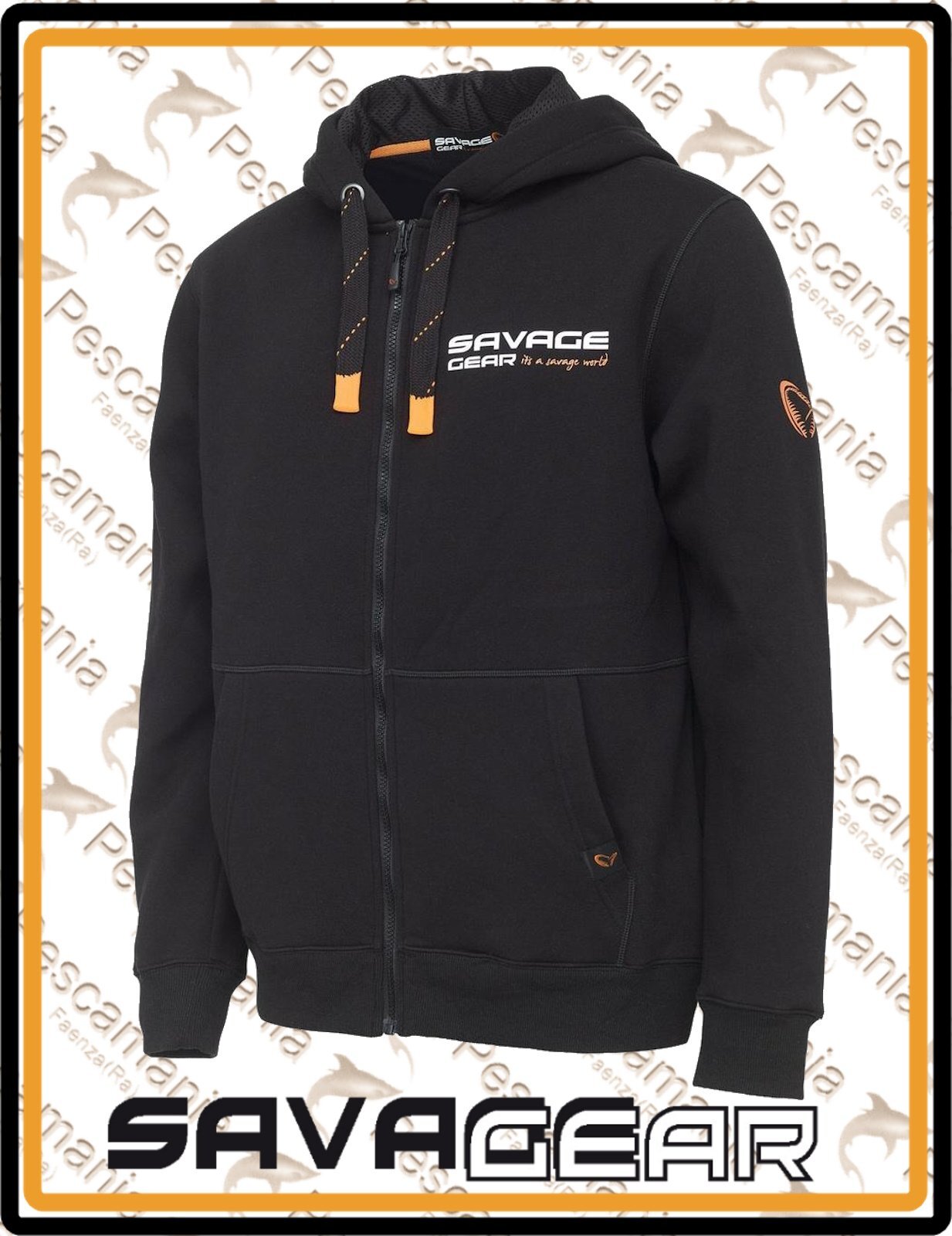 Felpa con cappuccio SAVAGE GEAR Urban Zip Hoodie tg. L