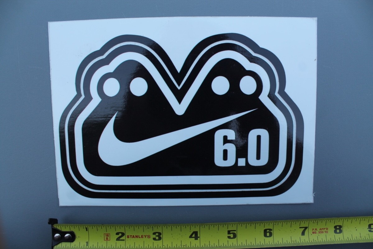 Nike 6.0 Shoes Footwear Black White Original Z76C Vintage