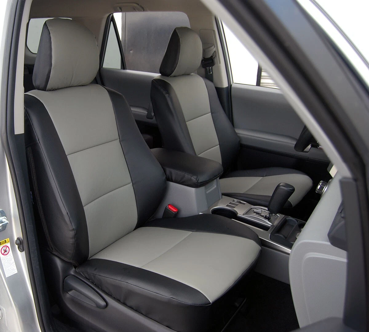 TOYOTA 4RUNNER 2003 09 CUSTOM FIT 2 FRONT LEATHERETTE SEAT COVERS