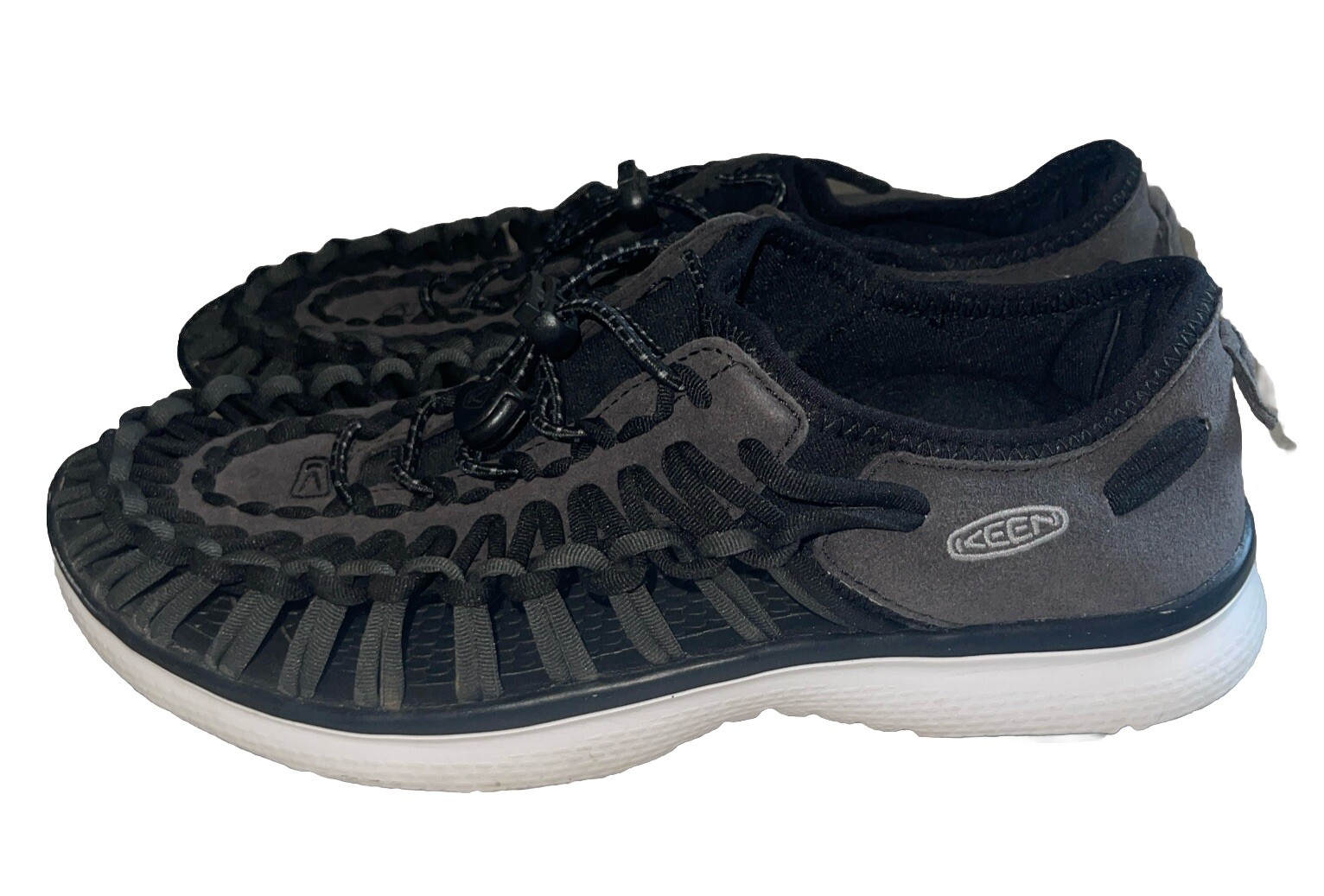 Sandali Keen scarpe da trekking nautica nere stringhe acqua donna taglia 8