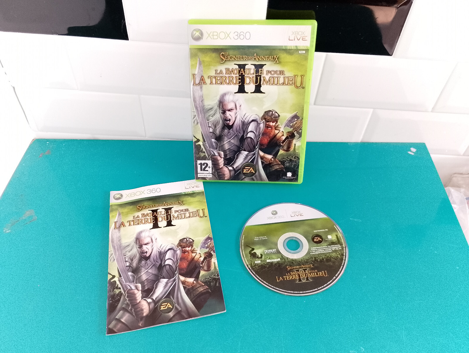 VF xbox x-box 360 Le seigneur des anneaux la bataille pour la terre du milieu II