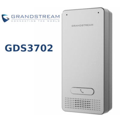 Grandstream HD IP Single Button Audio Door Intercom System SIP GDS3702