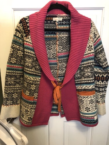 102.. Euc Odd Molly Chunky Fair Isle 