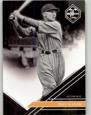 2023 Panini Chronicles: Limited Paul Waner #16 Pittsburgh Pirates