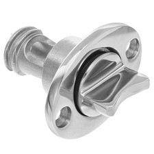 Stainless Steel Boat Plug Marine Garboard Drain for Transoms Oval
