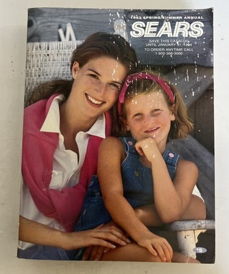 Sears Catalog 1993 Spring Summer Annual Vintage Ads Y2K Fashion