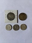 Walking Liberty & Ben Franklin Half Dollar & 3 Washington Quarters -90% Silver — photo 2