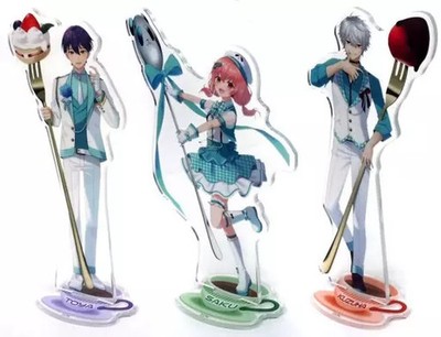 FamilyMart Virtual YouTuber Acrylic Stand Set 3 Collection Excellent For Ages 14