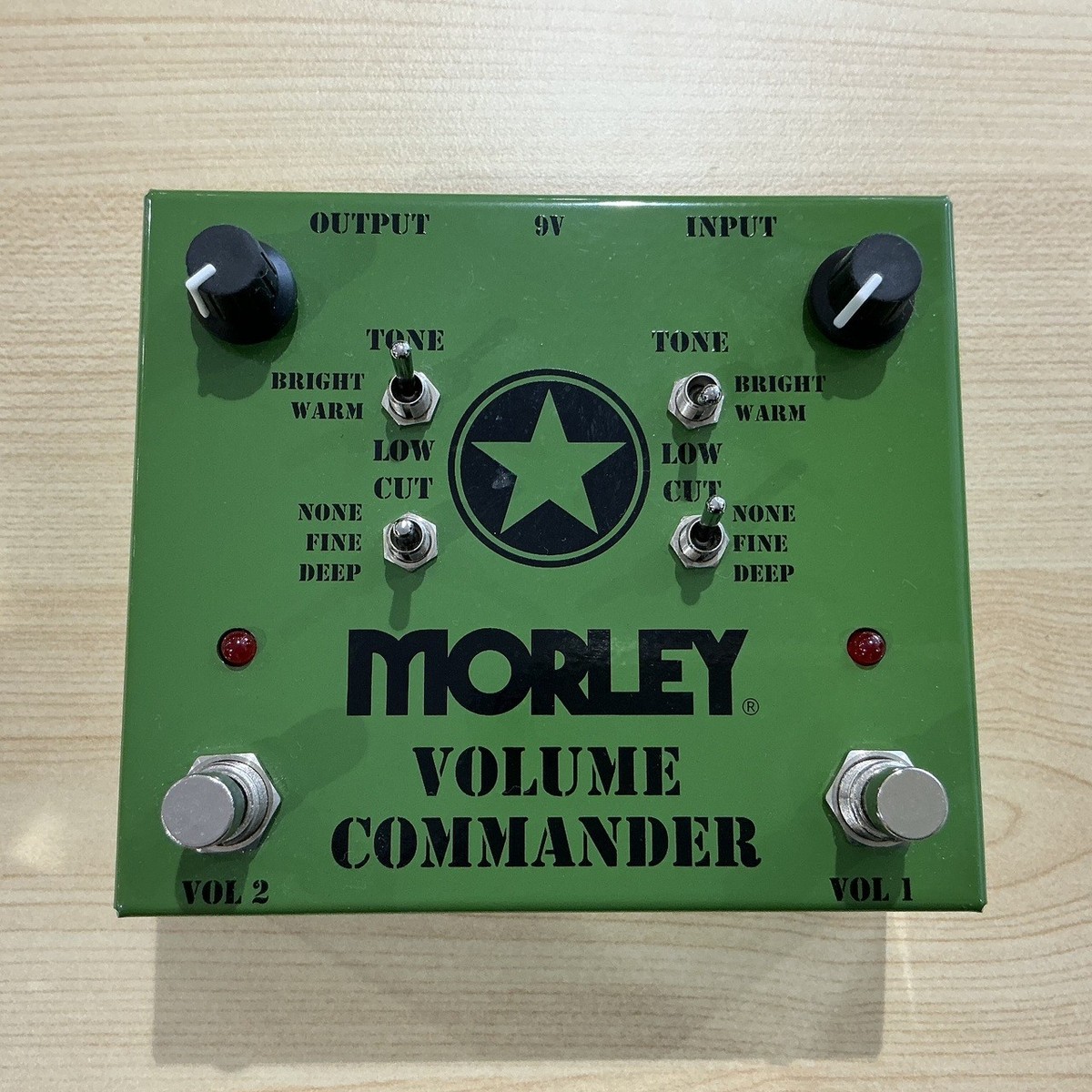 Morley VOLUME COMMANDER Pedal 3537 Tested & Works | eBay