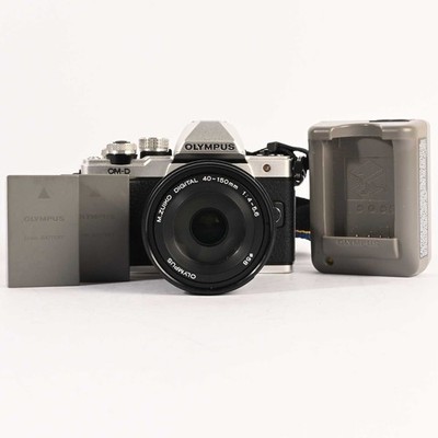 Olympus OM-D E-M10 Mark II Silber MFT 40-150/4-5,6 R SHP 310426