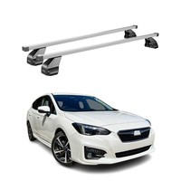 Menabo DachträGer GrundtäGer FüR Subaru Impreza Mk5 2016-2023 75Kg Stahl Grau 2X