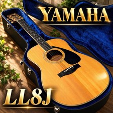Chitarra acustica Yamaha Ll8J con custodia consegna sicura dal Giappone
