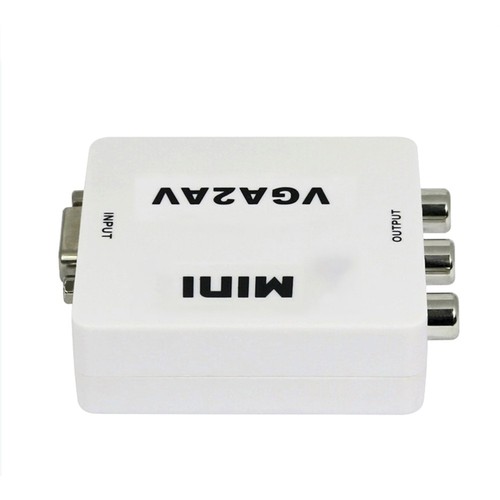 Adaptador convertidor de audio 1080 adaptador de audio y video adaptador de TV para computadora - Imagen 2 de 12