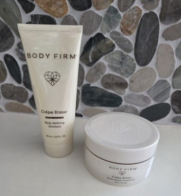 Body Firm Crepe Erase Body Repair Treatment 3.3oz Citrus & Body Refining Exfolia