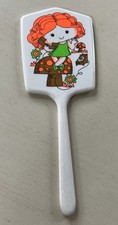 Espejo de mano vintage Tom Fields Tinkerbell Groovy Girl con teléfono, setas para niños