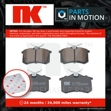 Image of Brake Pads Set fits CITROEN C3 Rear 2002 on NK 1607083280 1608520380 1608681580