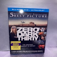 Zero Dark Thirty Blu-ray/DVD, 2013, 2-Disc Set with Slipcover