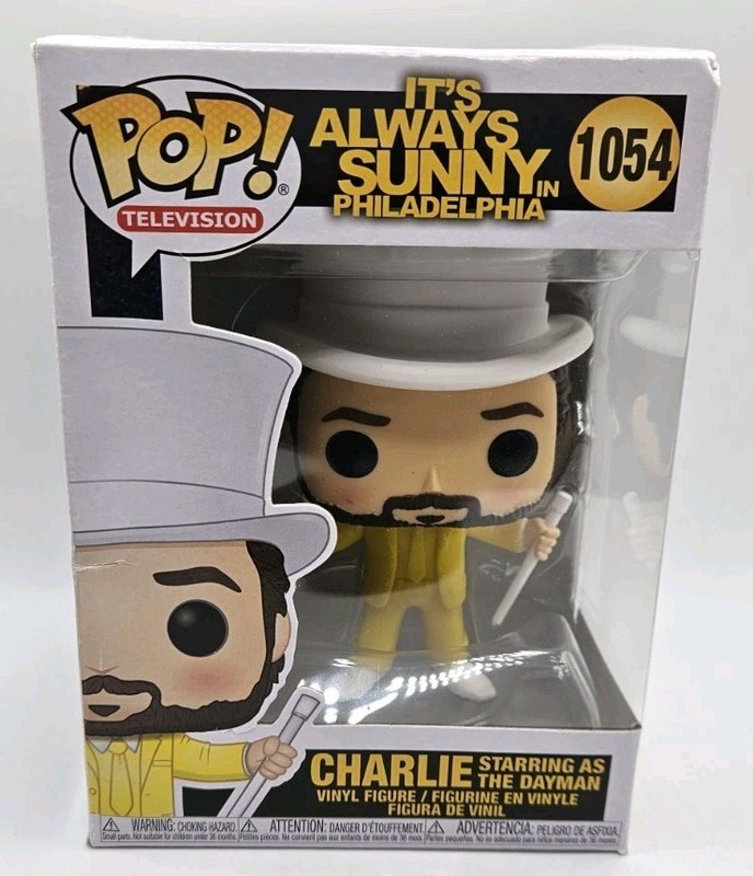 Funko Pop Charlie Starring As The Dayman 1054 It's Always Sunny In Philadelphia