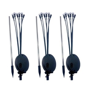 3pcs lumières solaires, lumières de jardin, lumière de pelouse extérieure, Garden1426