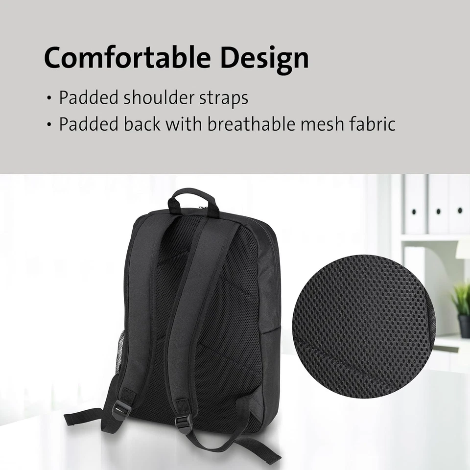 Kensington Gepolsterte Laptoptasche, für Damen & Herren, Notebook-Rucksack mit g - Bild 4 von 4