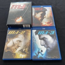 Mission: Impossible - Extreme Blu-ray Trilogy 3-Disc Set, In Slipbox FREE SHIP