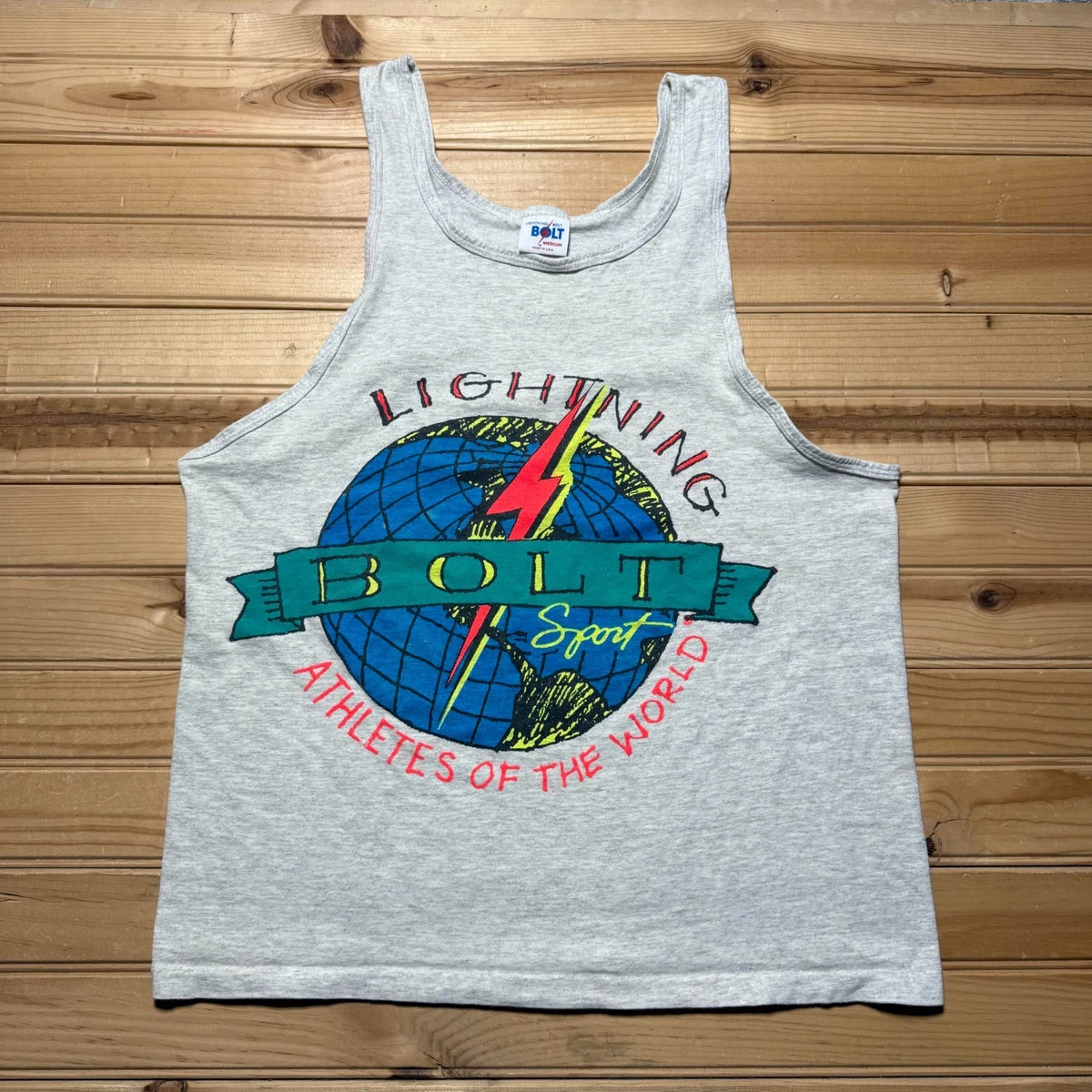 Lightning Bolt Sleeveless T-Shirts for Men for sale | eBay