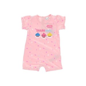 Tuta pagliaccetto neonata 100% cotone bebè Baby Shark 6 mesi