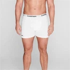 Slazenger Mens Cricket Boxer Shorts  S-XL White with Pouch for abdo guard