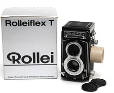 @ Rolleiflex T White Face MINT 6 x 6cm boxed