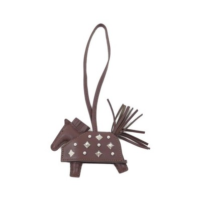 Authentischer Hermès Rodeo Robeo Schloss PM 086961CK Taschenanhänger #230-000...