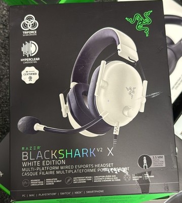 New Razer Blackwire 8225 Wired Over-Ear Headphones White