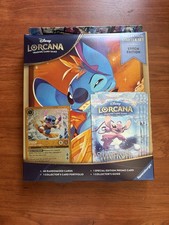 Disney Lorcana Winterspell Collection Starter Set Stitch Edition FACTORY SEALED!