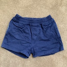 The Beaufort Bonnet Company Boys Shorts Cotton elastic band Navy Blue size 4T