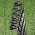 Ben Hogan Ft Worth Black Iron Set 5-PW KBS Tour 90 Regular Flex Steel RH 