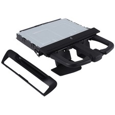 Rear Armrest Cup Holder Surround Trim Set Black Fit for- A6 / A7 2011-20166911