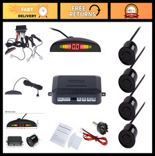 LED Parking Sensors Reverse Backup Radar System, Sound Alert, Waterproof, 22MM S