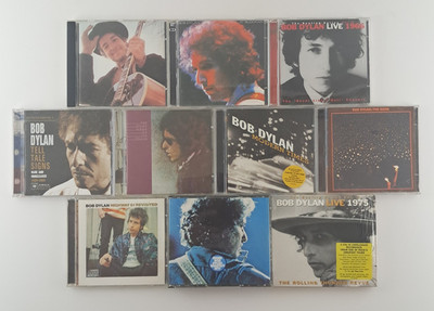Bob Dylan CD Bundle 10 Albums Highway 61 Blood On The Tracks Live Bootleg Series