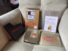 The Legend of Zelda - Nintendo NES - Complete in Box with Manual + Map - PAL