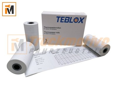 (15 ROLLEN) 5x 3er Pack Thermopapier Tachograph Fahrtenschreiberpapier LKW