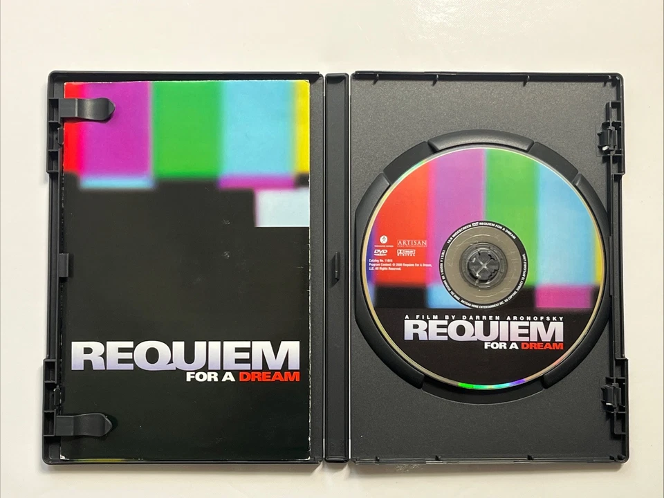 Requiem for a Dream (DVD, 2000) Directors Cut Edition, Tested & Working! - Image 3 of 3
