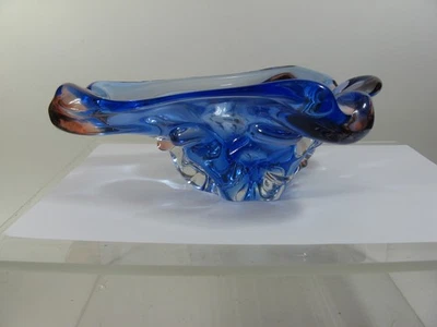 Vintage Murano  Glas Aschenbecher - Bild 1 von 4