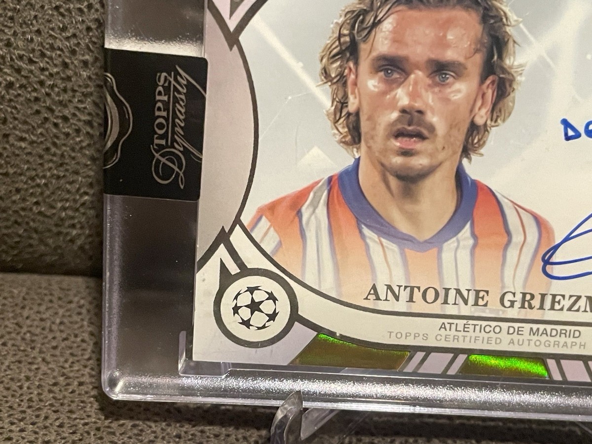 🔥Antoine Griezmann 2025 Topps Dynasty UEFA Gold Auto 1/1