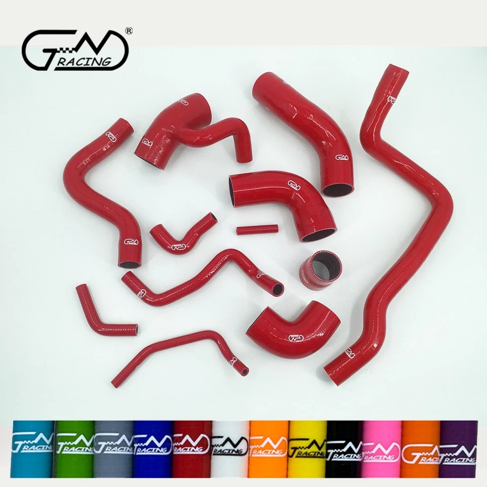 Silicone Boost & Radiator Hose Fit 96-04 Volvo 850 T5 /T5R S70/V70 T5 2.3L Turbo - Image 3 of 4