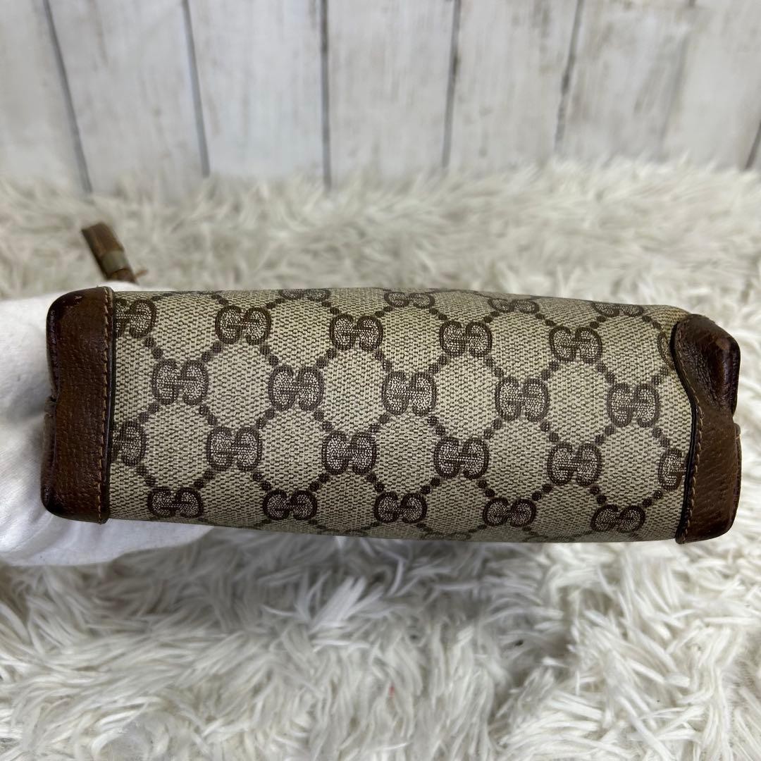 GUCCI Old Gucci Leather Interlocking Shoulder Bag… - image 11